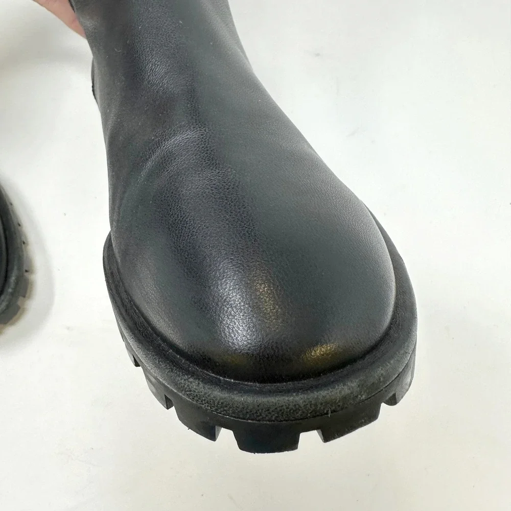 Stuart Weitzman Over the Knee‎ Leather Boots S1730 Size 8